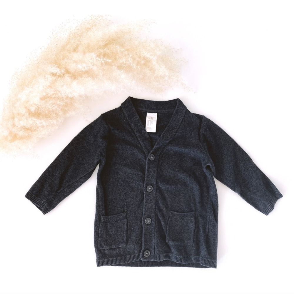 H&M Charcoal Cardigan